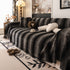 Faux Fur Sofa Cover Washable Furniture Protector for Sectional Warm & Fuzzy Slipcover