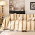 Faux Fur Sofa Cover Washable Furniture Protector for Sectional Warm & Fuzzy Slipcover