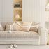 Soft Chenille Sectional Sofa Cover with Pom Pom Trim – Non-Slip Couch Protector