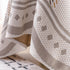 Modern Geometric Cooling Sofa Blanket, Soft & Breathable Striped Couch Throw Cover