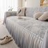 French Chic Style Ruffle Rose Cover Throw for Sofas, Decorative Sectional Covers
