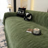 Washable Textured Sofa Cover Throw for Pets, Dogs Furniture Protector with Tassels