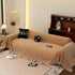 Washable Textured Sofa Cover Throw for Pets, Dogs Furniture Protector with Tassels