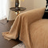 Washable Textured Sofa Cover Throw for Pets, Dogs Furniture Protector with Tassels