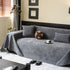 Waterproof Couch Throw Cover for Dogs, Non Slip Scratch Resistant Pet Couch Cover