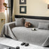 Waterproof Couch Throw Cover for Dogs, Non Slip Scratch Resistant Pet Couch Cover