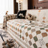 Boho Geometric Sofa Slipcovers Chenille Scratch Resistant Couch Protective Covers