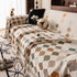 Boho Geometric Sofa Slipcovers Chenille Scratch Resistant Couch Protective Covers