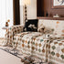 Boho Geometric Sofa Slipcovers Chenille Scratch Resistant Couch Protective Covers