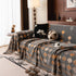 Boho Geometric Sofa Slipcovers Chenille Scratch Resistant Couch Protective Covers