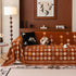 Boho Geometric Sofa Slipcovers Chenille Scratch Resistant Couch Protective Covers