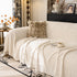 Plush Fleece Washable Sofa Throw Blanket, Soft & Cozy Furniture Protector for Couch