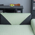 Geometric Textured Couch Slipcover Protector Non-Slip Ice Silk Sofa Cover for Couch