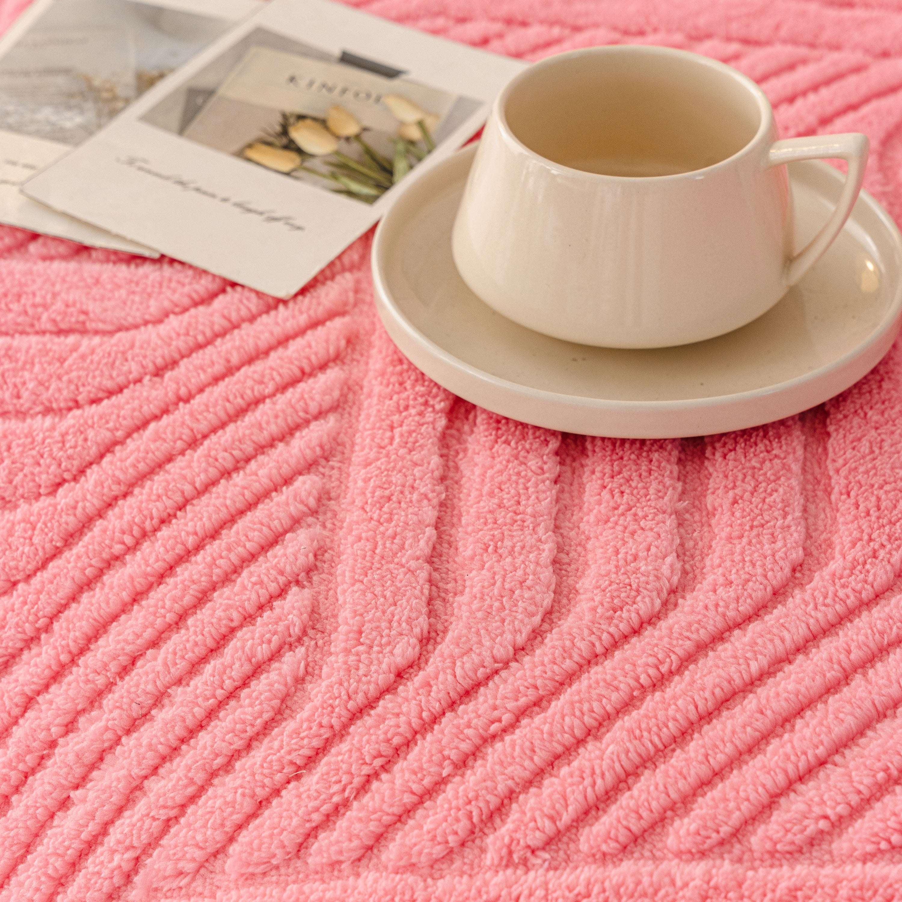 Plush Fleece Washable Sofa Throw Blanket, Soft & Cozy Furniture Protector for Couch