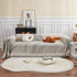 Chenille Striped Sofa Throw Blanket, Furniture Throw Covers Living Room Couch Cover