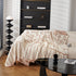 Chenille Striped Floral Couch Cover Sofa Slipcover for Most Shape Sofas, Reversible Sofa Throw Cover