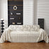 Chenille Striped Floral Couch Cover Sofa Slipcover for Most Shape Sofas, Reversible Sofa Throw Cover