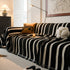Bohemian Striped Sofa Cover, Decor Woven Throw for Couch, Loveseat, or Sectional