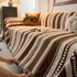 Bohemian Striped Sofa Cover, Decor Woven Throw for Couch, Loveseat, or Sectional