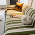 Bohemian Striped Sofa Cover, Decor Woven Throw for Couch, Loveseat, or Sectional