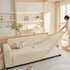 Embossed Lines Couch Covers Stretchable Non-Slip & Washable Sofa Slipcovers