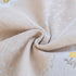 Daisy Striped Sofa Cover with Sheer Ruffle Skirt, Floral Soft Slipcover Blanket