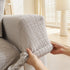 Embossed Lines Couch Covers Stretchable Non-Slip & Washable Sofa Slipcovers