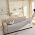 Embossed Lines Couch Covers Stretchable Non-Slip & Washable Sofa Slipcovers