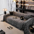 Chenille Jacquard Sofa Throw Cover Blanket, Luxury Thick Woven Couch Cover for Sofa