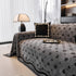 Chenille Jacquard Sofa Throw Cover Blanket, Luxury Thick Woven Couch Cover for Sofa