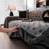 Chenille Jacquard Sofa Throw Cover Blanket, Luxury Thick Woven Couch Cover for Sofa