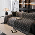 Chenille Jacquard Sofa Throw Cover Blanket, Luxury Thick Woven Couch Cover for Sofa