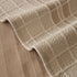 Sofa Cover Throw with Subtle Textured Stripes Lightweight Smooth Couch Slipcover