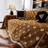 Chenille Jacquard Sofa Throw Cover Blanket, Luxury Thick Woven Couch Cover for Sofa