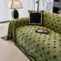 Chenille Jacquard Sofa Throw Cover Blanket, Luxury Thick Woven Couch Cover for Sofa