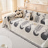 Decorative Throw Blankets for Couch Reversible Chenille Furniture Throw Covers for Sectional Sofa