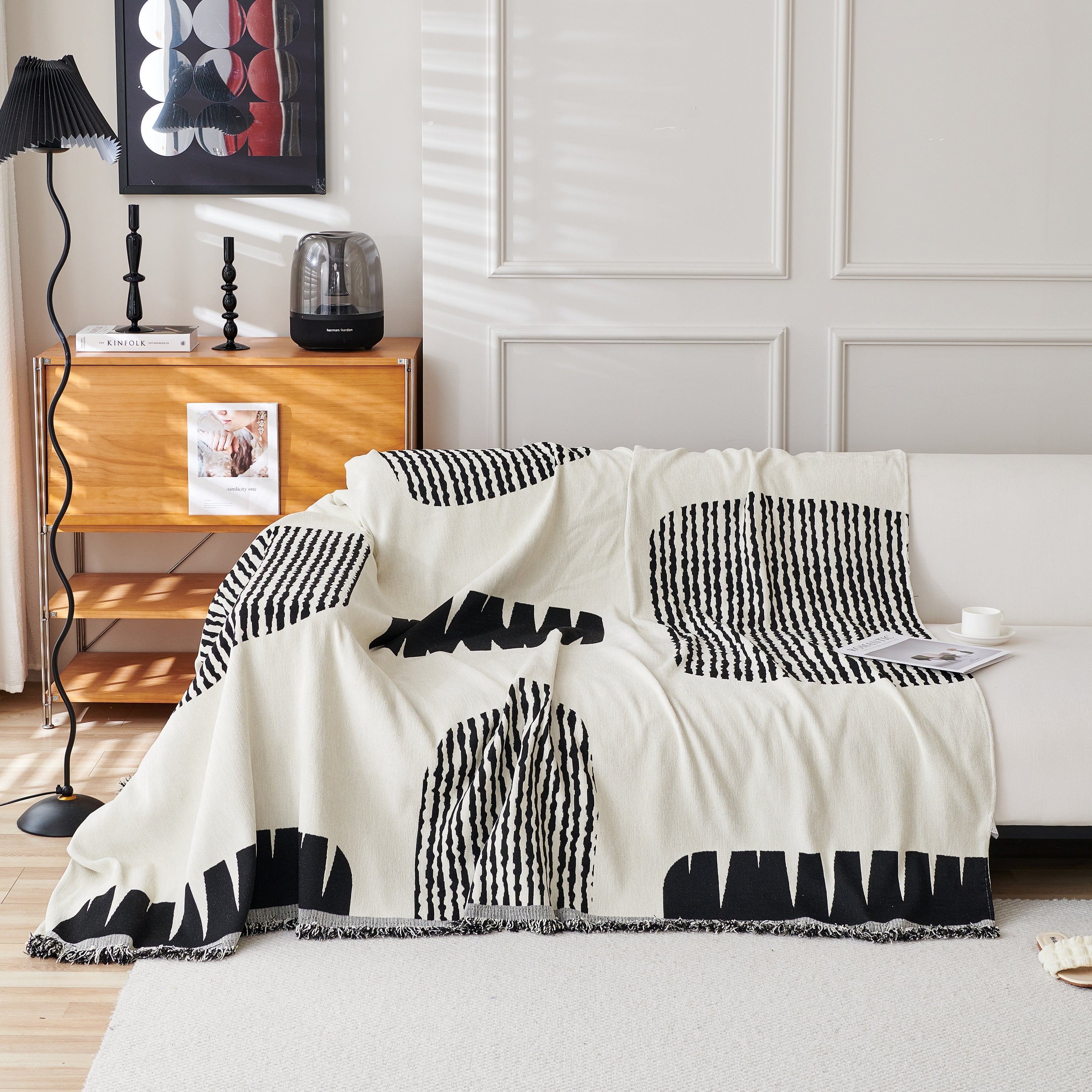 Soft Cozy Chenille Sofa Throw Blanket and Sectional Seat Covers, Scratch Resistant Sofa Couch Covers