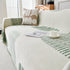 Soft Cozy Chenille Sofa Throw Blanket and Sectional Seat Covers, Scratch Resistant Sofa Couch Covers