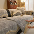 French Vintage Style Couch Cover with Skirt,  Non-Slip Sectional Furniture Covers