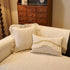 French Vintage Style Couch Cover with Skirt,  Non-Slip Sectional Furniture Covers