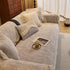 French Vintage Style Couch Cover with Skirt,  Non-Slip Sectional Furniture Covers