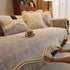French Vintage Style Couch Cover with Skirt,  Non-Slip Sectional Furniture Covers