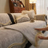 French Vintage Style Couch Cover with Skirt,  Non-Slip Sectional Furniture Covers