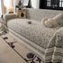 Textured Woven Furniture Protector for Couch, Rustic Farmhouse Sofa Throw Blanket