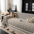 Textured Woven Furniture Protector for Couch, Rustic Farmhouse Sofa Throw Blanket