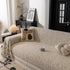 Textured Woven Furniture Protector for Couch, Rustic Farmhouse Sofa Throw Blanket