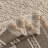 Textured Woven Furniture Protector for Couch, Rustic Farmhouse Sofa Throw Blanket
