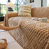 Thickened 3D Plush Premium Living Spaces Couch Covers Soft and Warm Couch Protector Blanket