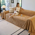 Thickened 3D Plush Premium Living Spaces Couch Covers Soft and Warm Couch Protector Blanket