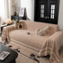 Textured Woven Furniture Protector for Couch, Rustic Farmhouse Sofa Throw Blanket